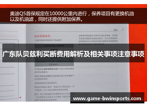 广东队贝兹利买断费用解析及相关事项注意事项