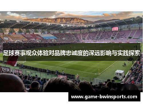 足球赛事观众体验对品牌忠诚度的深远影响与实践探索